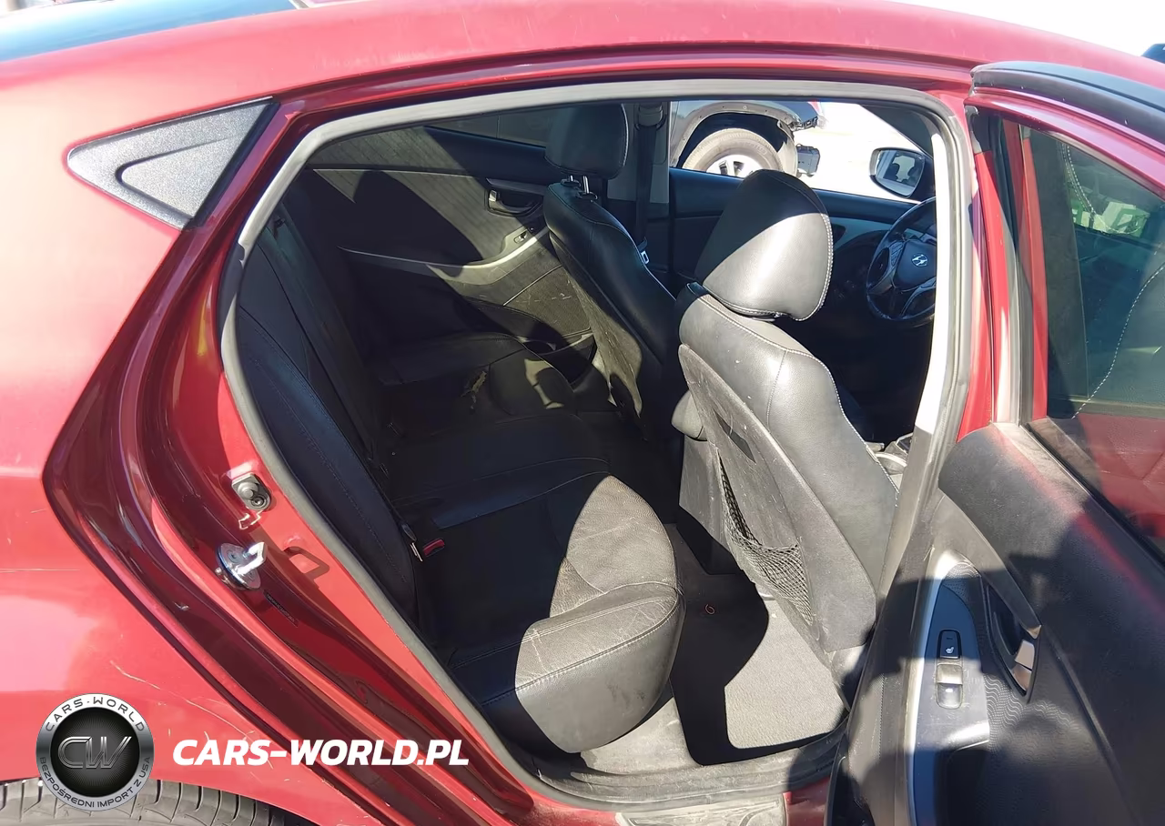 2013 Hyundai Elantra Limited VIN:5NPDH4AE5DH375869 - 8