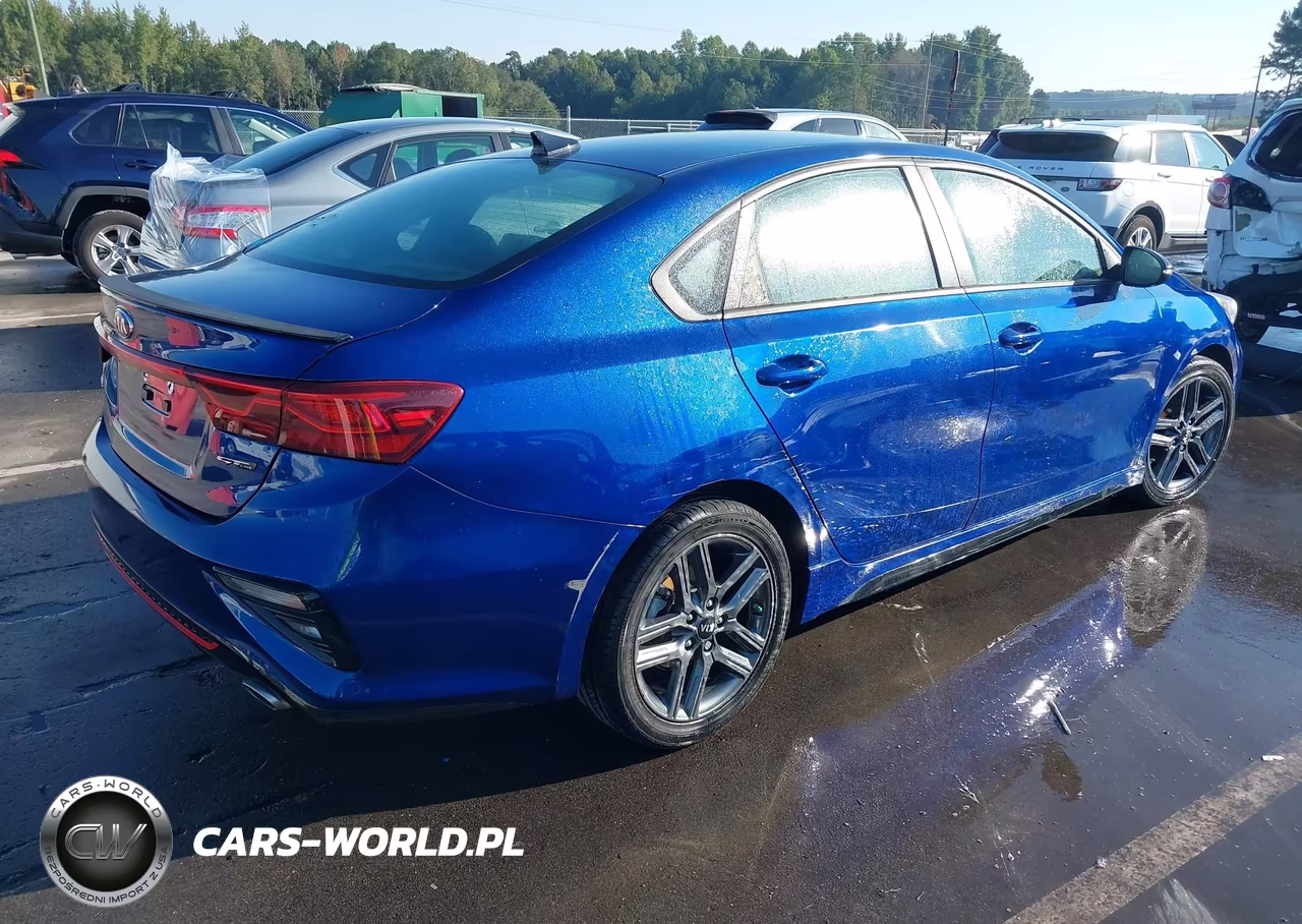 2020 Kia Forte Gt-Line VIN:3KPF34AD4LE153776 - 4