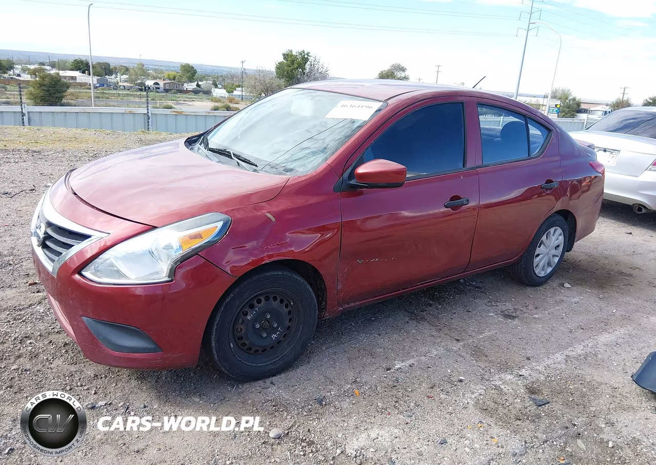 2016 Nissan Versa 1.6 S+ VIN:3N1CN7AP8GL865284 - 2