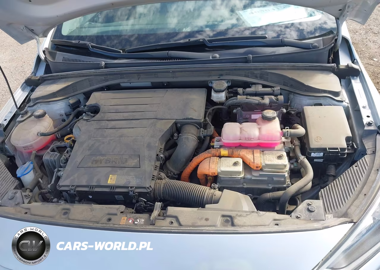 2021 Hyundai Ioniq Hybrid Blue VIN:KMHC65LC5MU247474 - 10