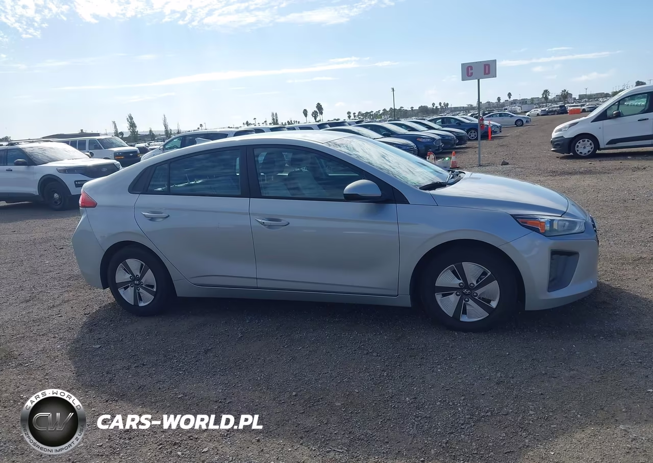 2021 Hyundai Ioniq Hybrid Blue VIN:KMHC65LC5MU247474 - 19