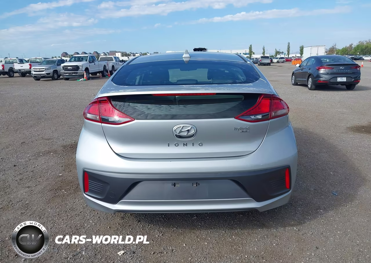 2021 Hyundai Ioniq Hybrid Blue VIN:KMHC65LC5MU247474 - 22