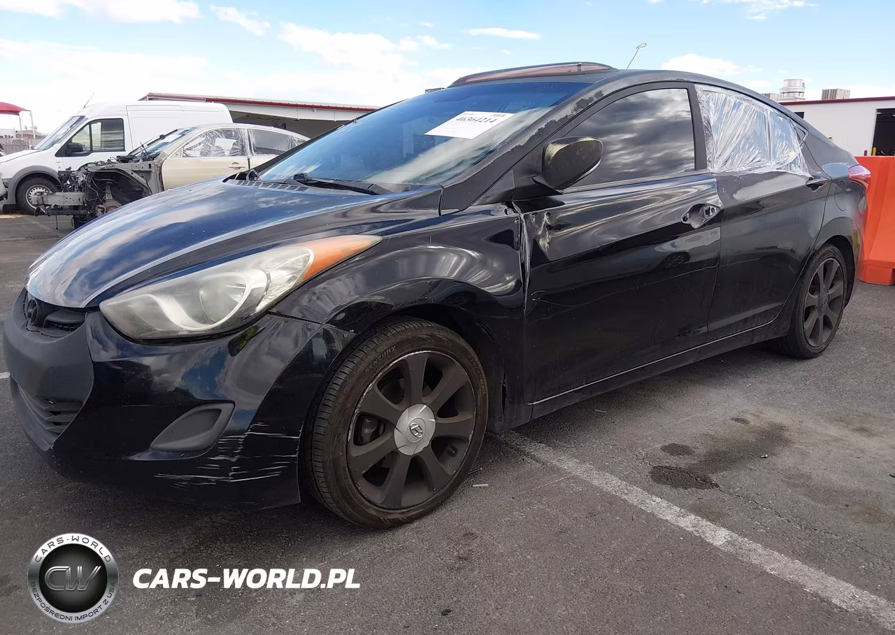 2013 Hyundai Elantra Limited VIN:5NPDH4AE0DH254117 - 2