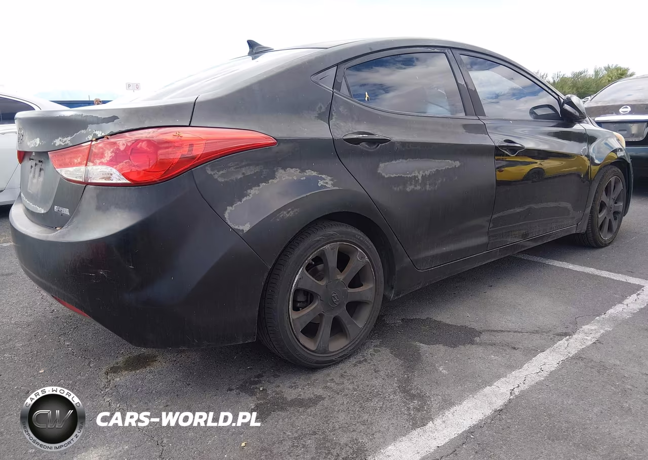 2013 Hyundai Elantra Limited VIN:5NPDH4AE0DH254117 - 4