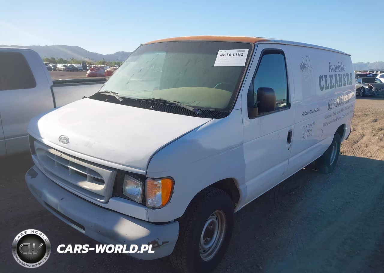 2000 FORD E-150 COMMERCIAL-RECREATIONAL VIN:1FTRE1428YHB75166 - 2