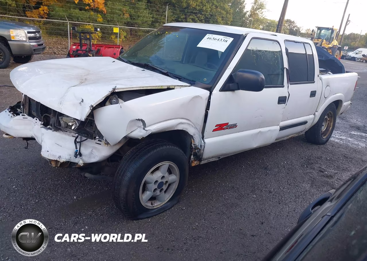 2003 Chevrolet S-10 Ls VIN:1GCDT13X23K141037 - 2