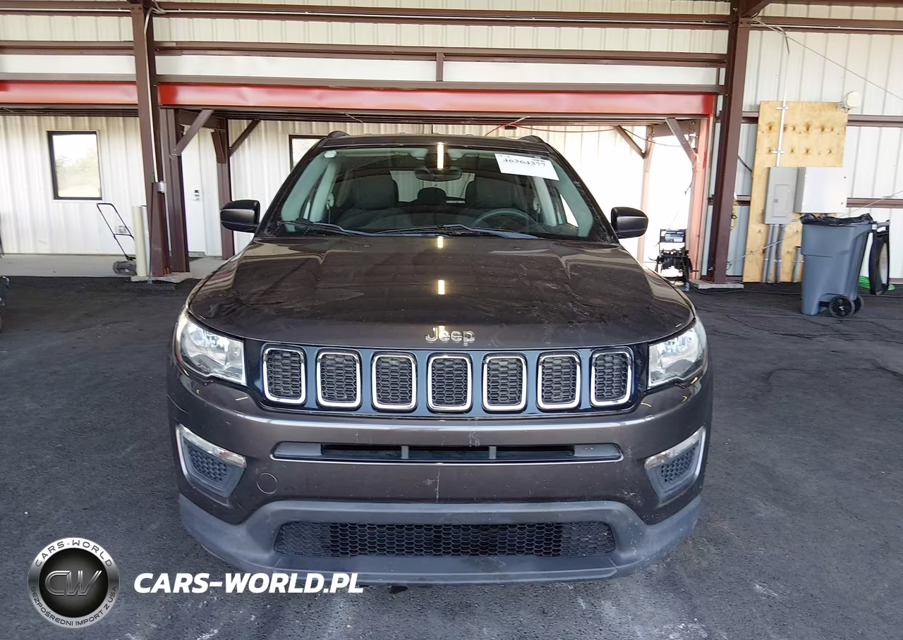 2018 Jeep Compass Sport Fwd VIN:3C4NJCAB0JT182243 - 12