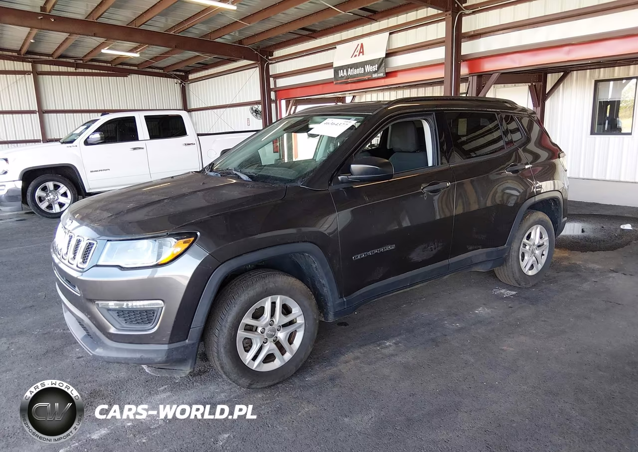 2018 Jeep Compass Sport Fwd VIN:3C4NJCAB0JT182243 - 2