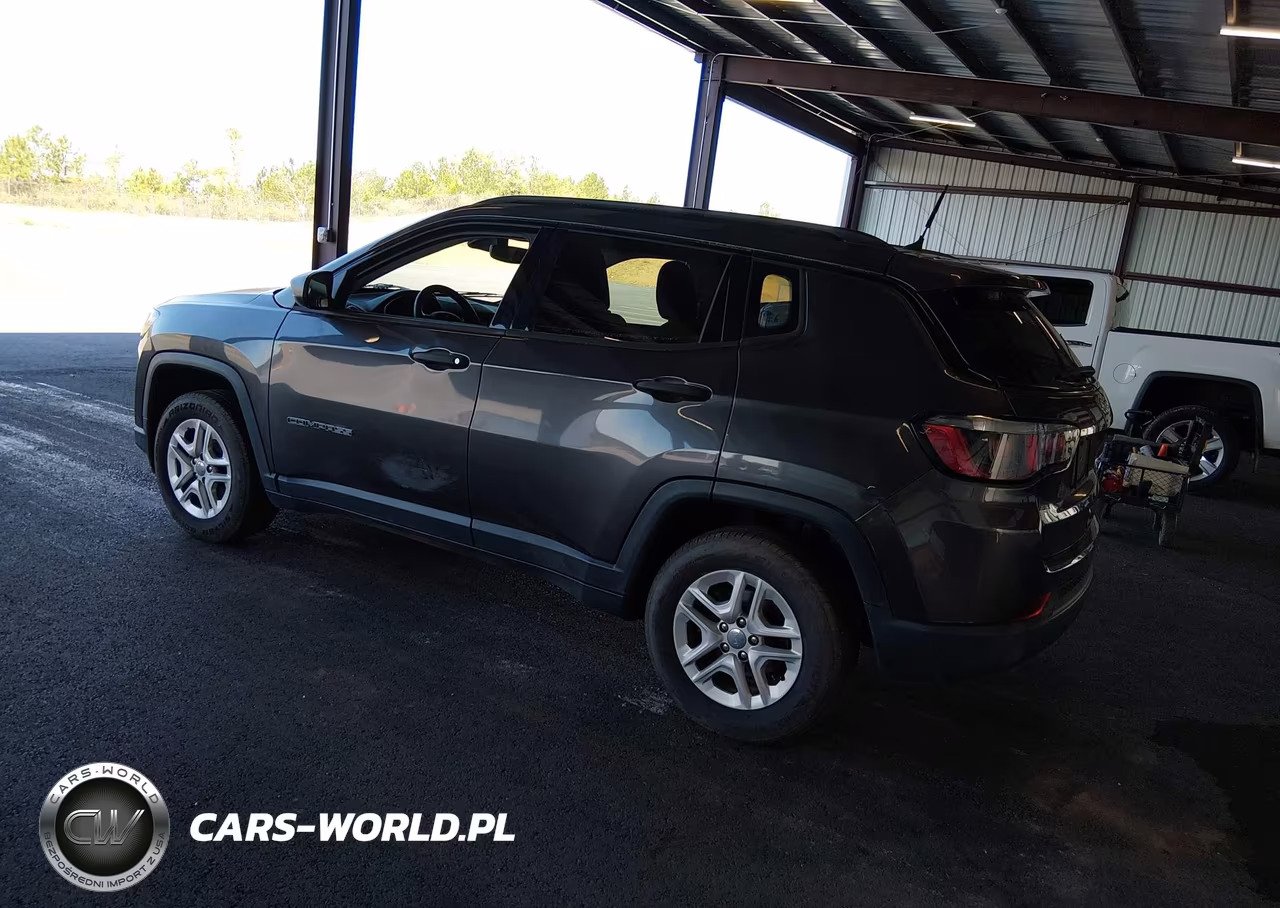 2018 Jeep Compass Sport Fwd VIN:3C4NJCAB0JT182243 - 3