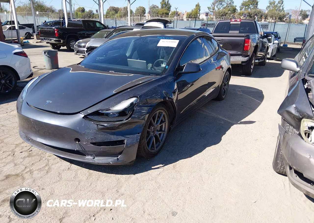 2021 Tesla Model 3 Long Range Dual Motor All-Wheel Drive VIN:5YJ3E1EBXMF874670 - 2
