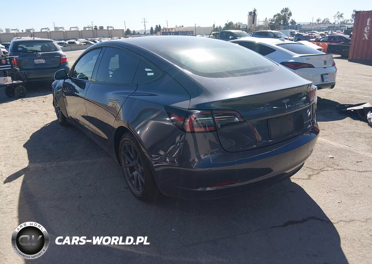 2021 Tesla Model 3 Long Range Dual Motor All-Wheel Drive VIN:5YJ3E1EBXMF874670 - 3