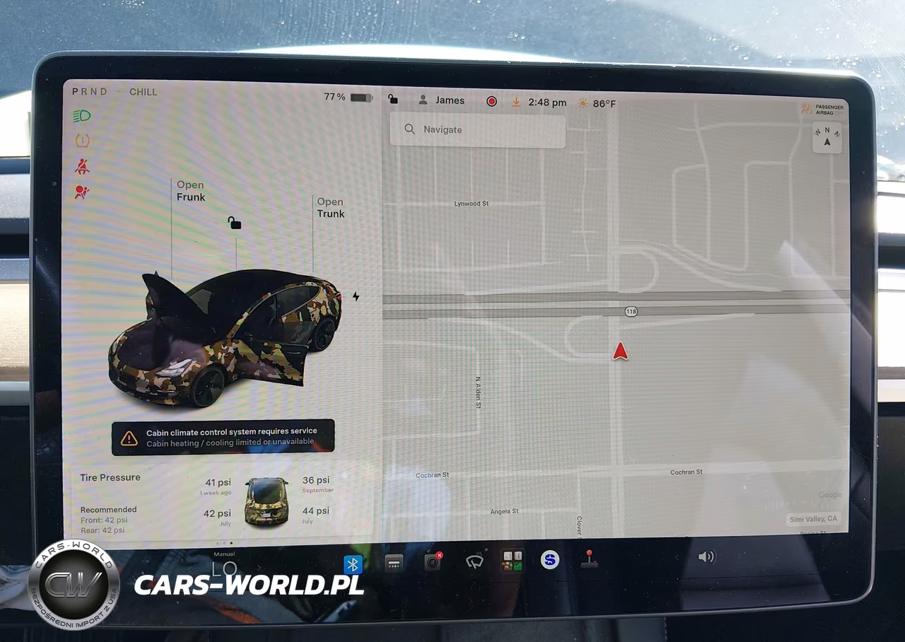 2021 Tesla Model 3 Long Range Dual Motor All-Wheel Drive VIN:5YJ3E1EBXMF874670 - 7