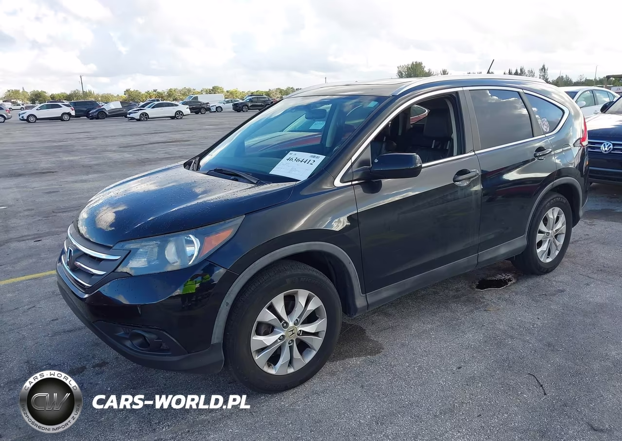 2013 Honda Cr-V Ex-L VIN:5J6RM3H76DL033663 - 2