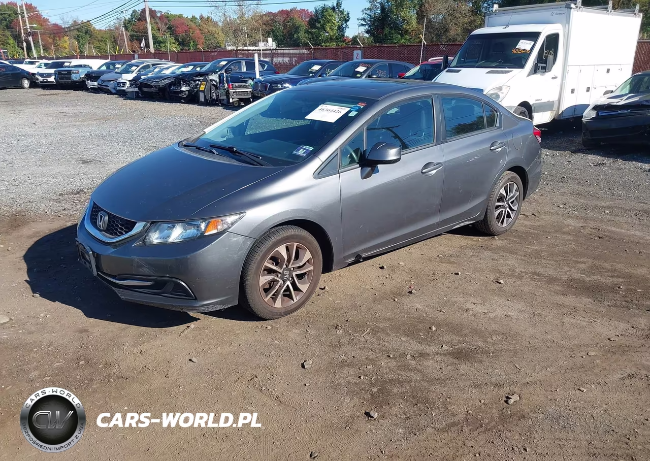 2013 Honda Civic Ex VIN:19XFB2F8XDE288166 - 2
