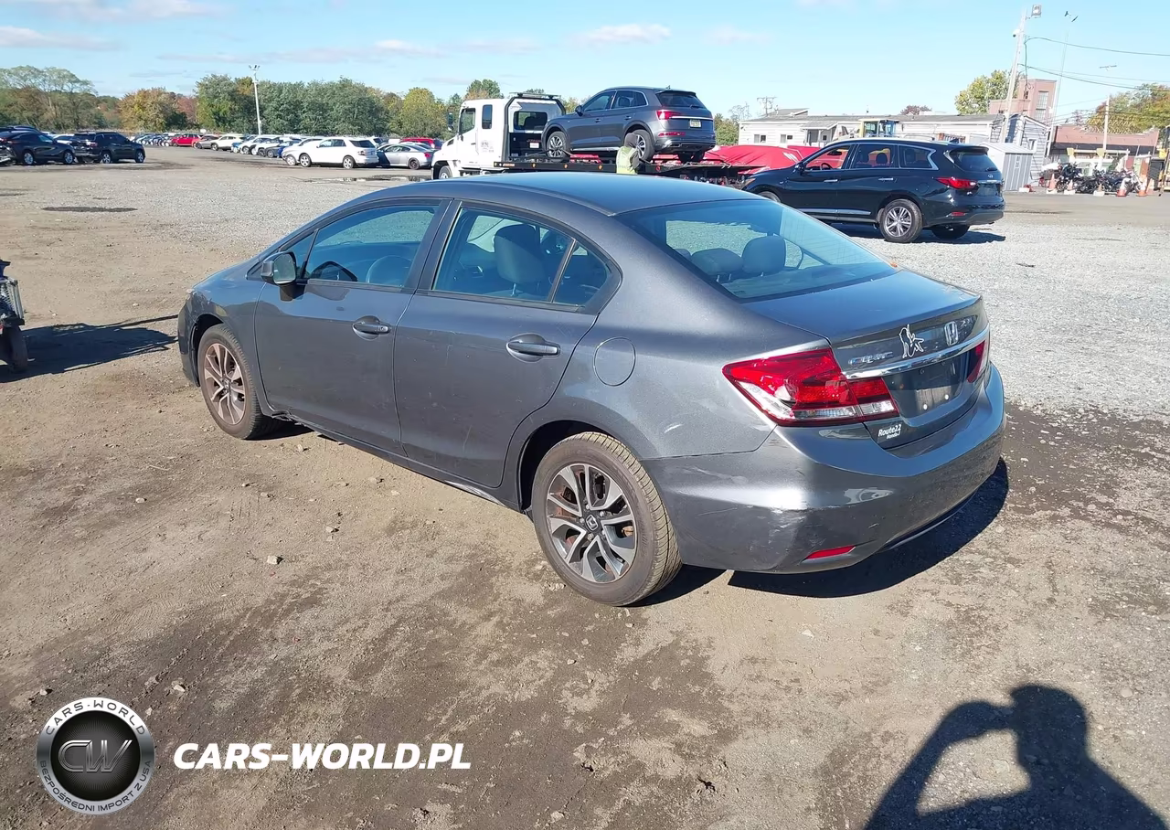 2013 Honda Civic Ex VIN:19XFB2F8XDE288166 - 3