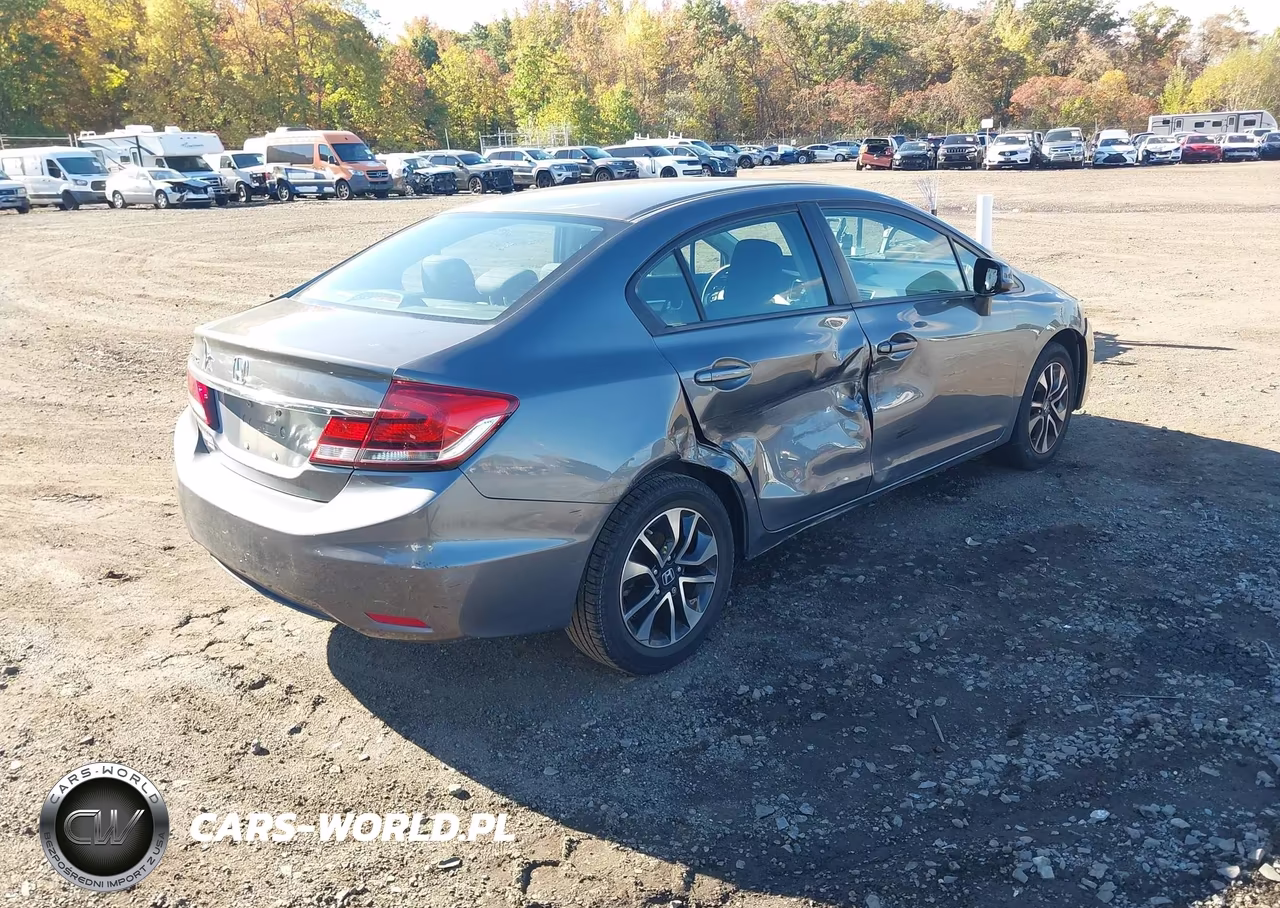 2013 Honda Civic Ex VIN:19XFB2F8XDE288166 - 4