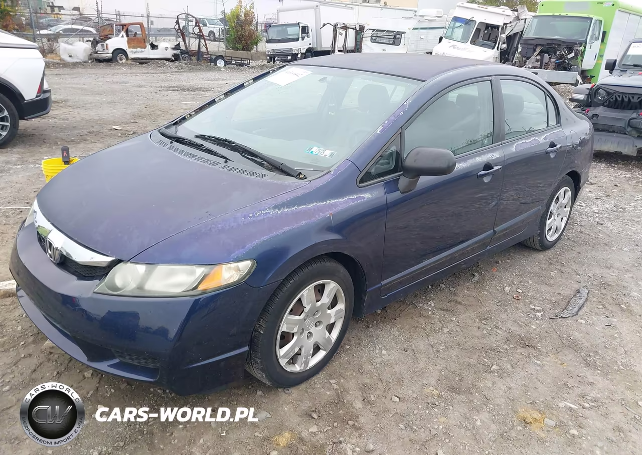 2010 Honda Civic Lx VIN:2HGFA1F50AH551656 - 2