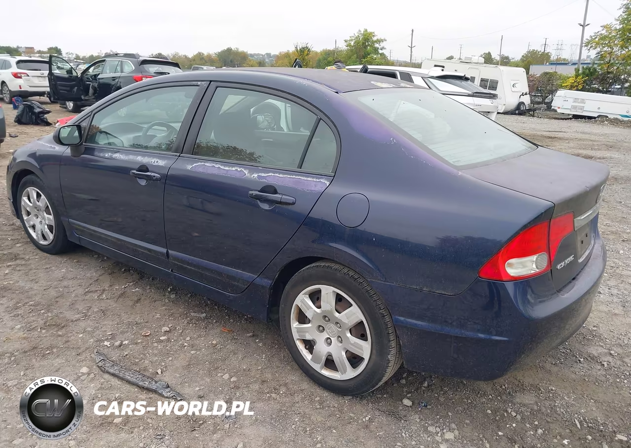 2010 Honda Civic Lx VIN:2HGFA1F50AH551656 - 3