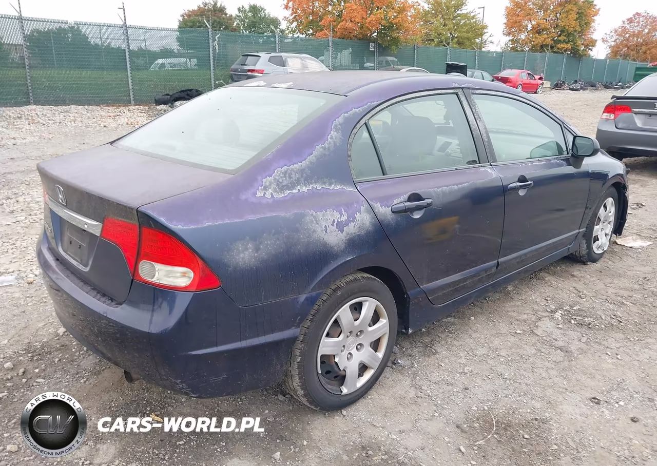 2010 Honda Civic Lx VIN:2HGFA1F50AH551656 - 4