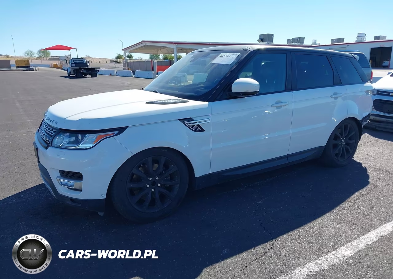 2016 Land Rover Range Rover Sport 3.0L V6 Supercharged Hse VIN:SALWR2VF3GA581967 - 2