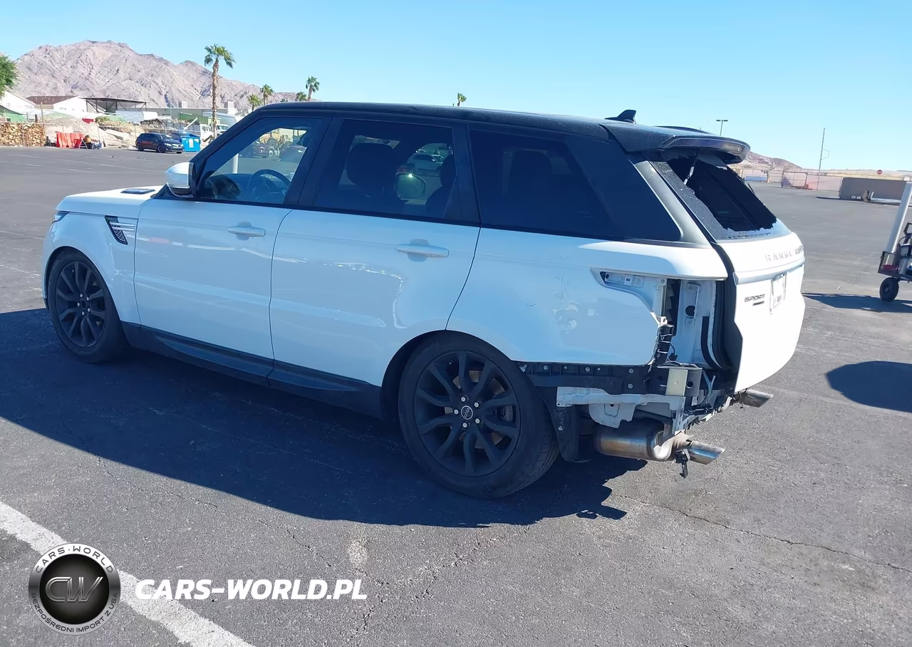 2016 Land Rover Range Rover Sport 3.0L V6 Supercharged Hse VIN:SALWR2VF3GA581967 - 3