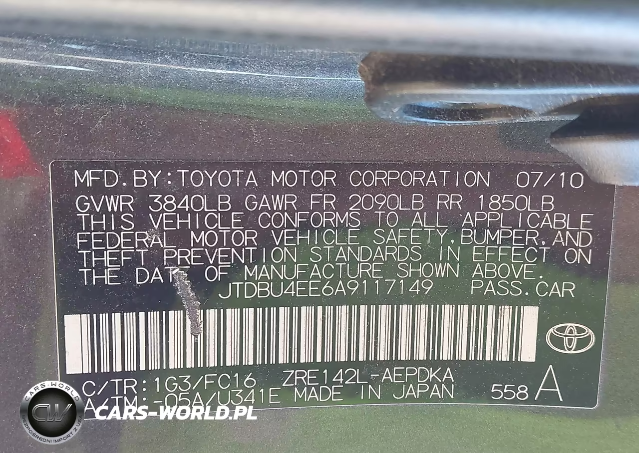 2010 Toyota Corolla Le VIN:JTDBU4EE6A9117149 - 9