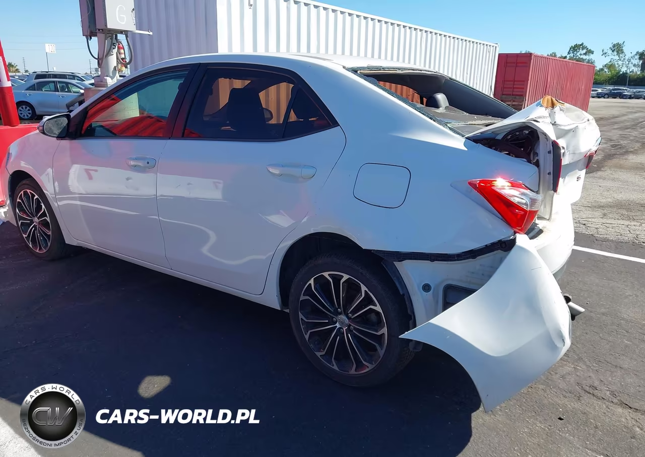 2014 Toyota Corolla S Plus VIN:5YFBURHE8EP097379 - 3