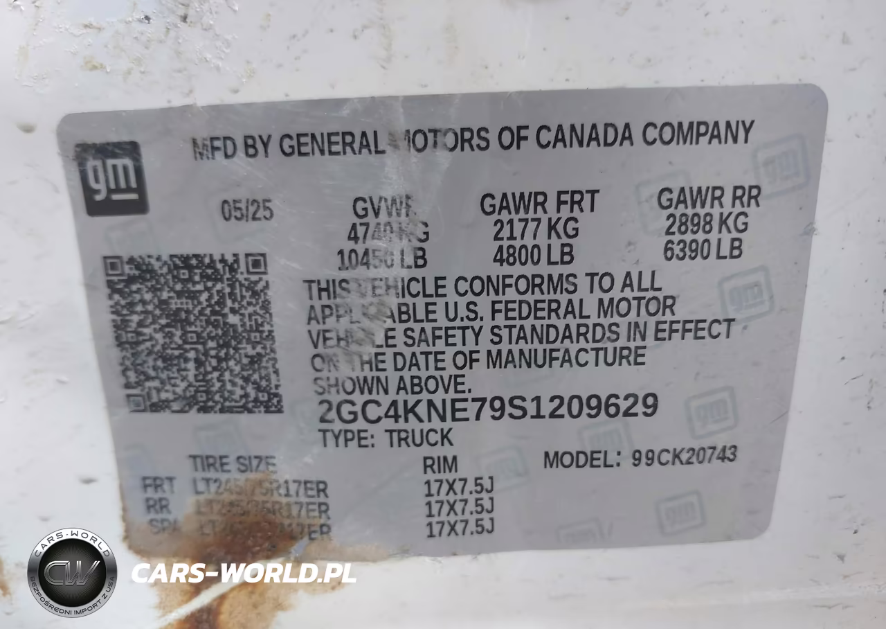 2025 Chevrolet Silverado K2500 Heavy Duty Lt VIN:2GC4KNE79S1209629 - 8