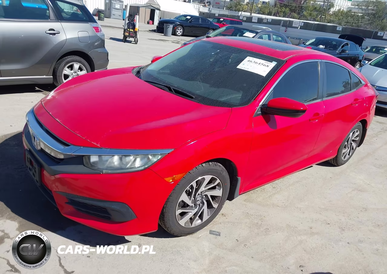 2018 Honda Civic Ex VIN:2HGFC2F70JH538570 - 2