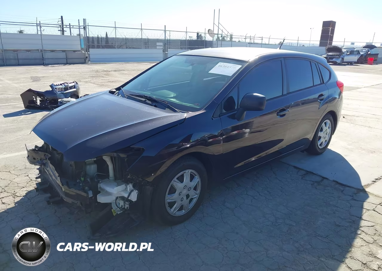2013 Subaru Impreza 2.0I VIN:JF1GPAA67DH839904 - 2