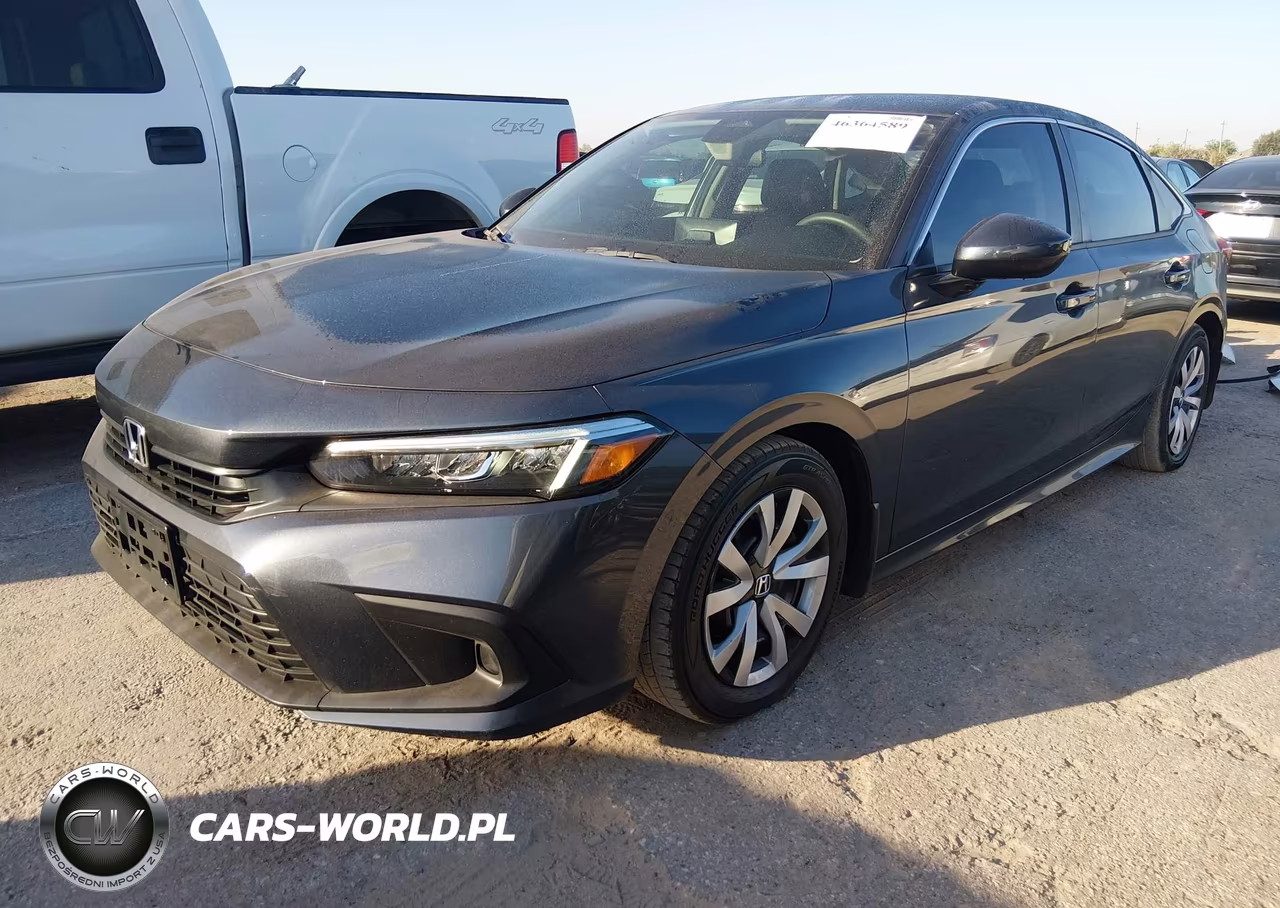 2022 Honda Civic Lx VIN:2HGFE2F21NH530837 - 2