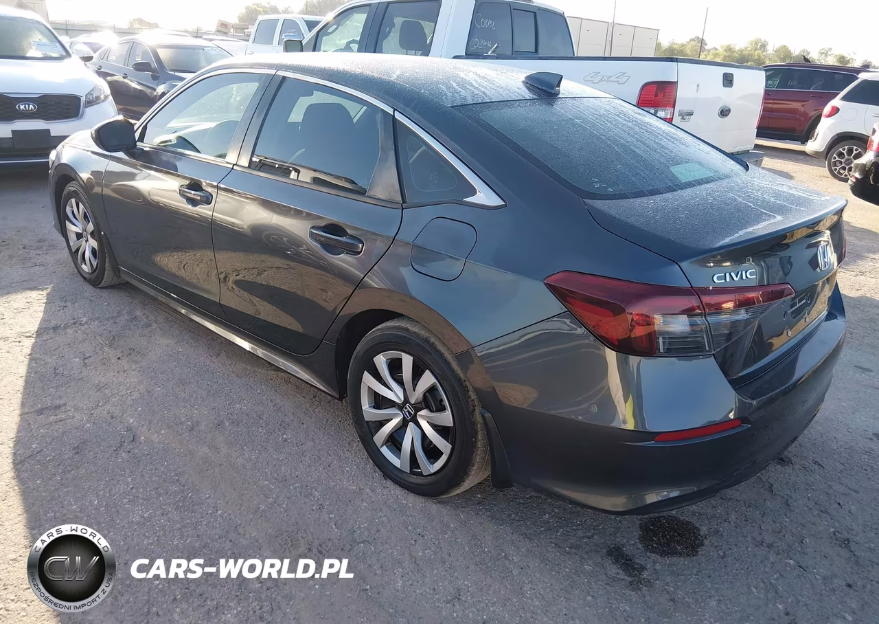2022 Honda Civic Lx VIN:2HGFE2F21NH530837 - 3