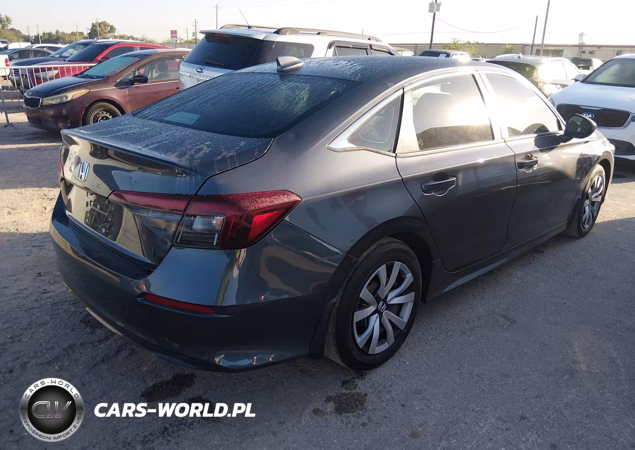 2022 Honda Civic Lx VIN:2HGFE2F21NH530837 - 4