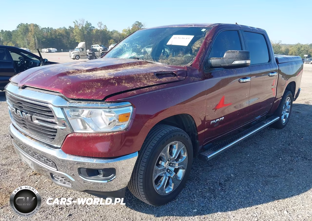2021 Ram 1500 Big Horn 4X4 5'7 Box VIN:1C6SRFFT0MN571510 - 2