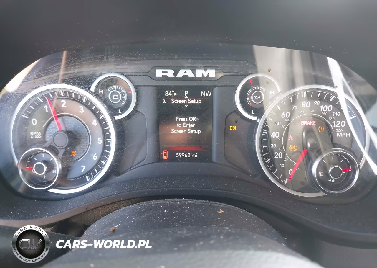 2021 Ram 1500 Big Horn 4X4 5'7 Box VIN:1C6SRFFT0MN571510 - 7
