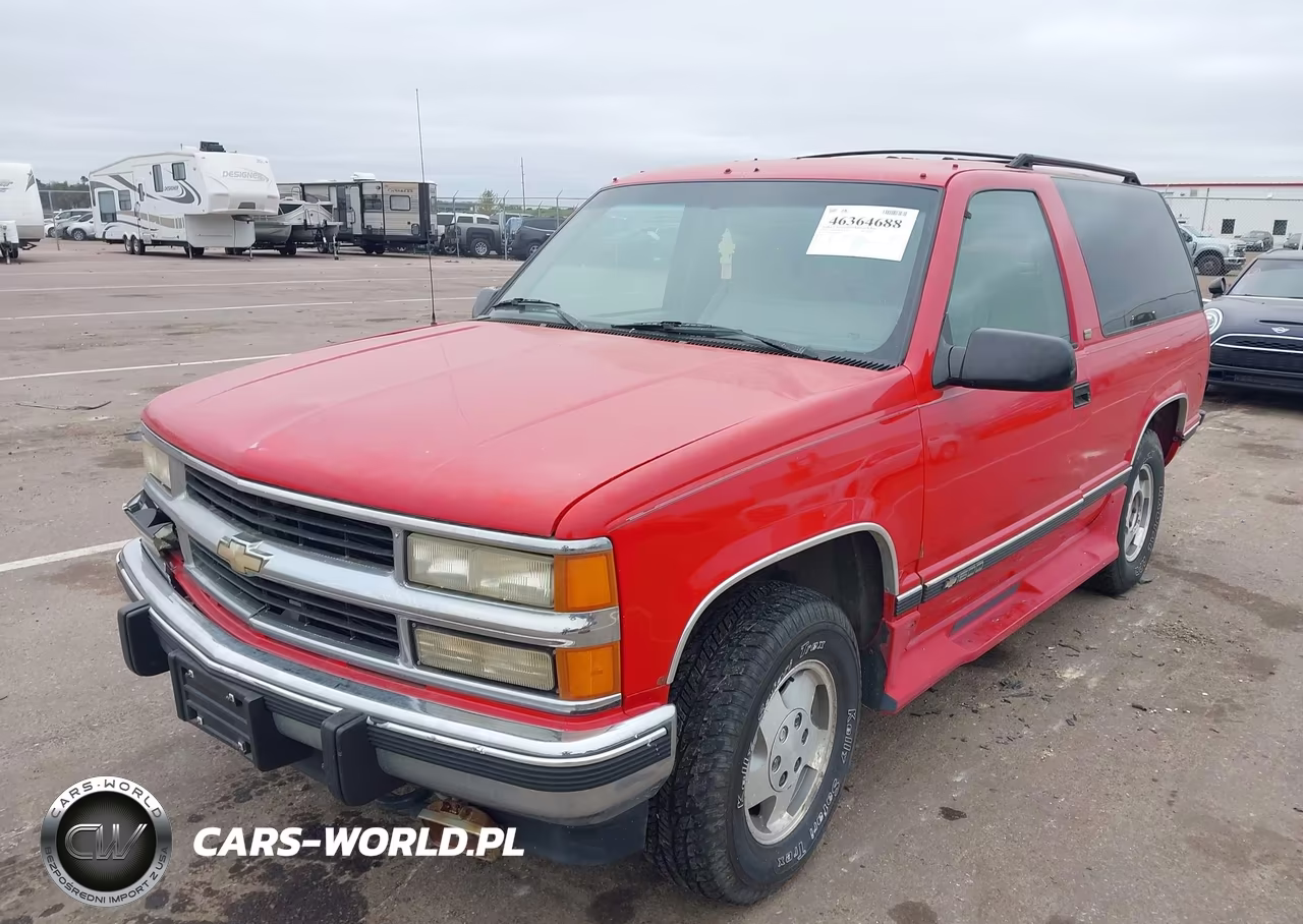 1994 Chevrolet Blazer K1500 VIN:1GNEK18K6RJ394095 - 2