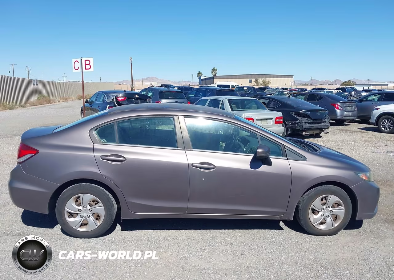 2015 Honda Civic Lx VIN:19XFB2F57FE276730 - 13