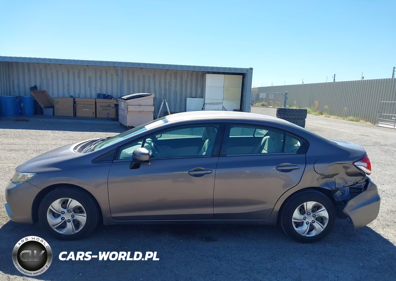 2015 Honda Civic Lx VIN:19XFB2F57FE276730 - 14