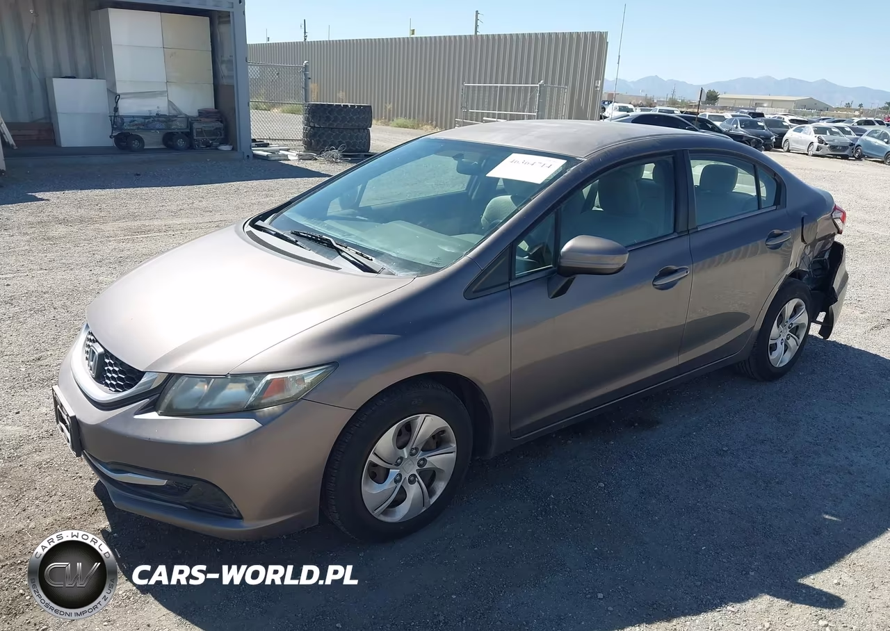 2015 Honda Civic Lx VIN:19XFB2F57FE276730 - 2