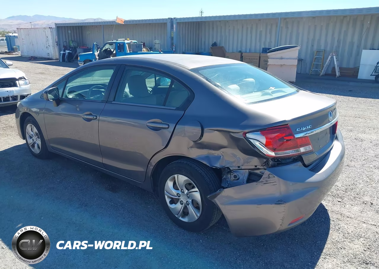 2015 Honda Civic Lx VIN:19XFB2F57FE276730 - 3