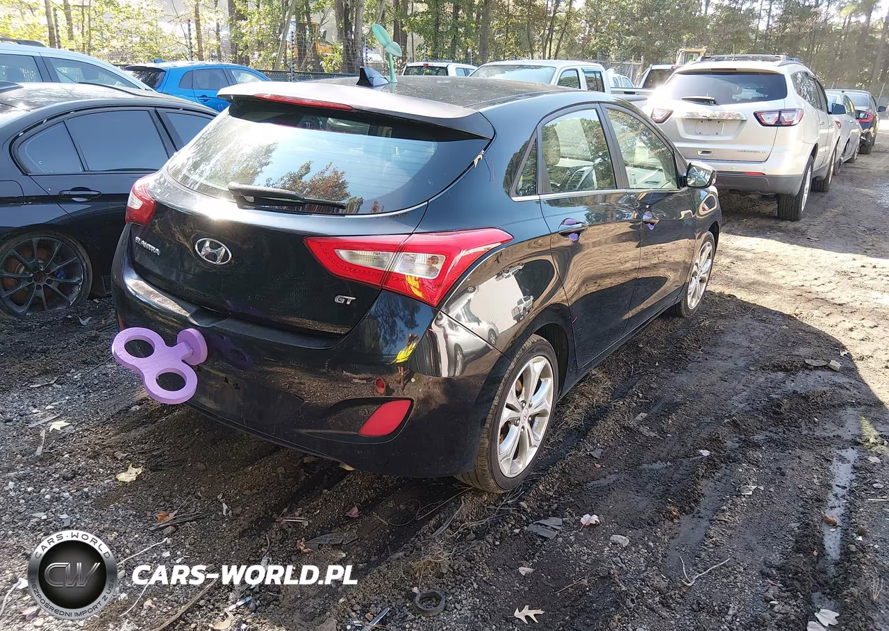2014 Hyundai Elantra Gt VIN:KMHD35LH0EU203070 - 4