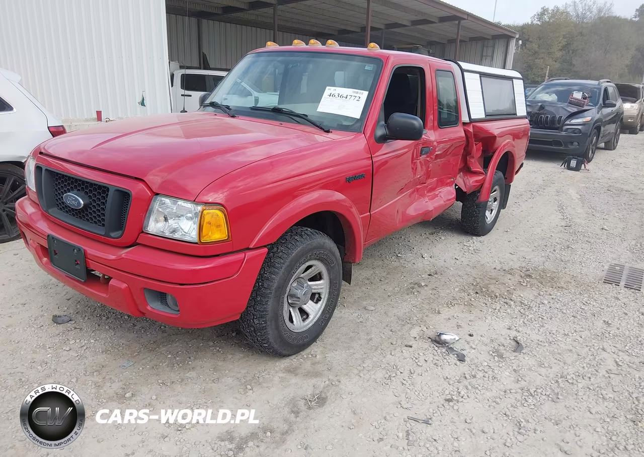 2005 Ford Ranger Edge-Stx-Xl-Xlt VIN:1FTYR14U75PA59816 - 2