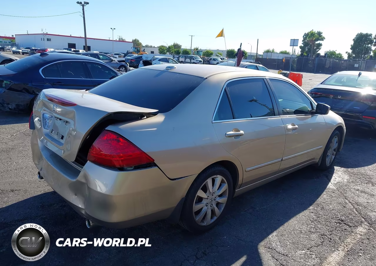 2007 Honda Accord 3.0 Ex VIN:1HGCM66577A023661 - 4