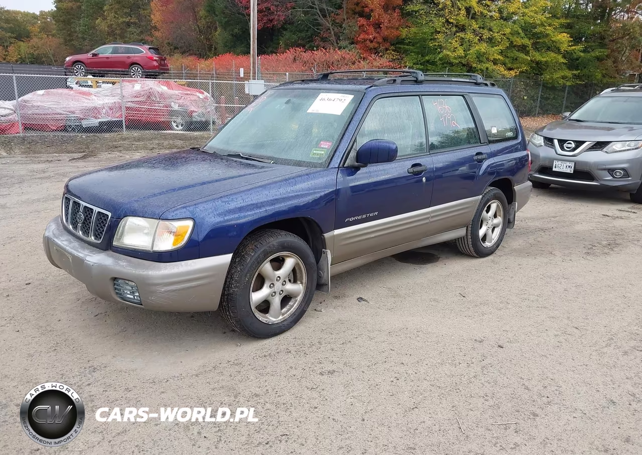 2002 Subaru Forester S VIN:JF1SF65592H738680 - 2