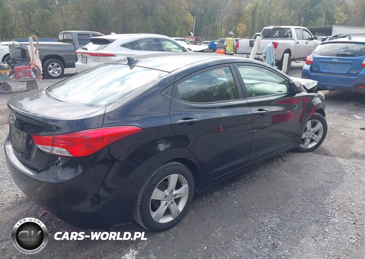 2011 Hyundai Elantra Gls (Ulsan Plant) VIN:KMHDH4AE7BU169659 - 4