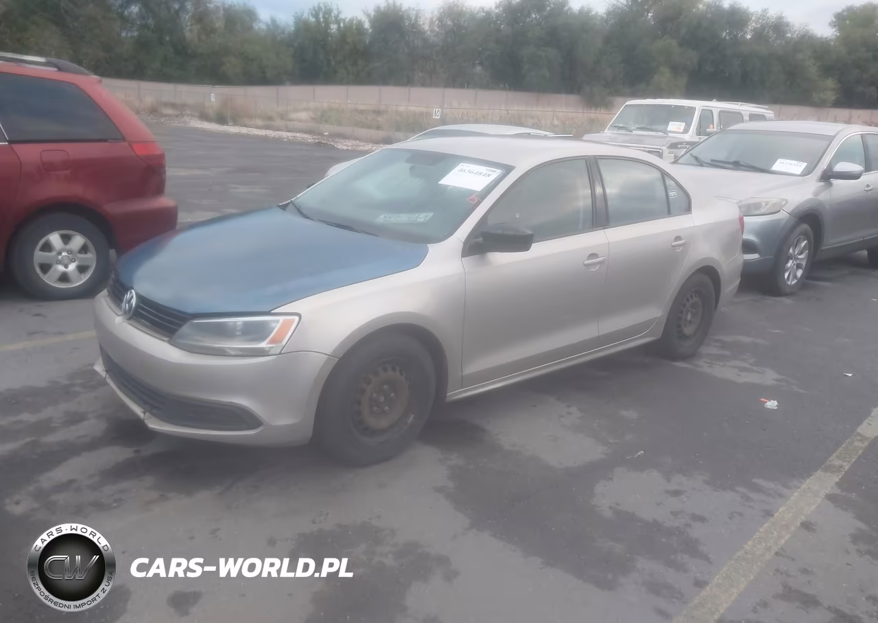 2014 Volkswagen Jetta 2.0L S VIN:3VW1K7AJ5EM320916 - 2