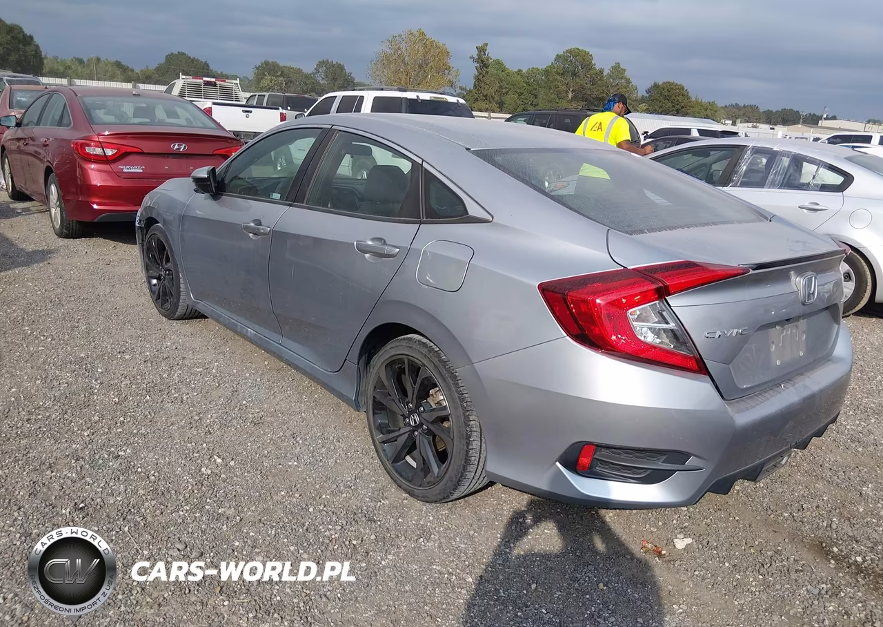2021 Honda Civic Sport VIN:2HGFC2F81MH515392 - 3