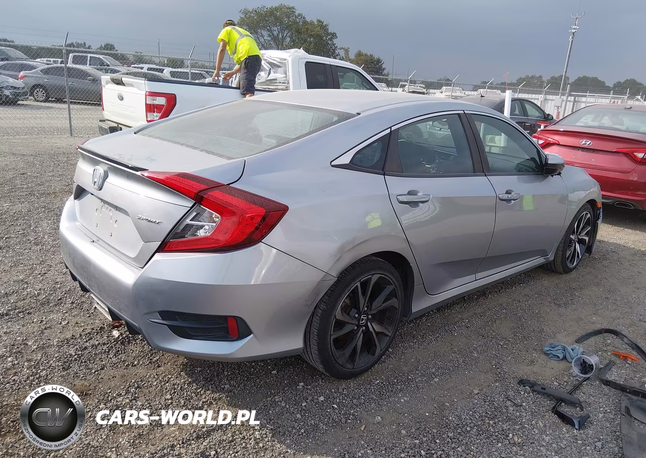 2021 Honda Civic Sport VIN:2HGFC2F81MH515392 - 4