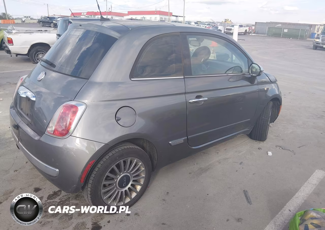2012 Fiat 500 Lounge VIN:3C3CFFCR2CT108575 - 4