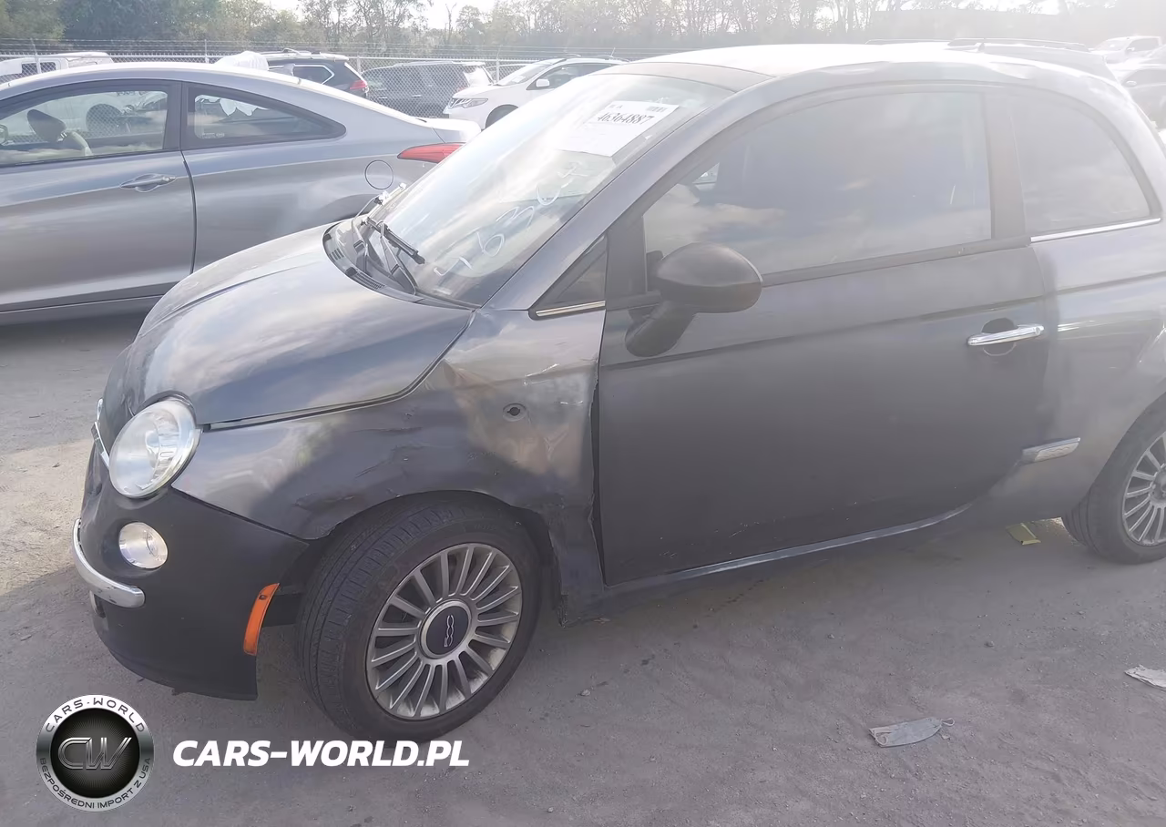 2012 Fiat 500 Lounge VIN:3C3CFFCR2CT108575 - 6